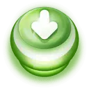 Green Download Button - green - High Resolution PNG