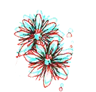 Blue Flowers - picture - Transparent Background PNG