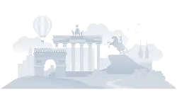 Berlin Cityscape - hot air balloon - No Watermark PNG