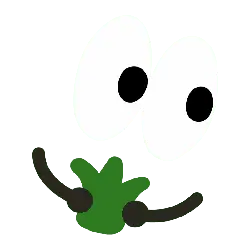 Green Cartoon Character - PNG Images