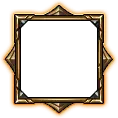 Gold Border Decorative Pattern - border - geometric shape - No Background PNG