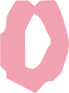 Pink Irregular Shape - irregular - pink - No Background PNG