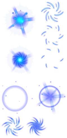 Blue Light Effects - light spot - Free PNG