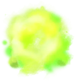 Green Nebula - blurry - High Resolution PNG