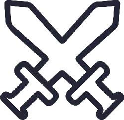 Crossed Swords - PNG Images