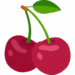 Cherry - leaf - red - Free Download PNG