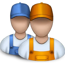 Worker Icon - icon - Transparent Background PNG