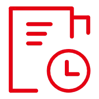 Document Clock - logo - Transparent Background PNG