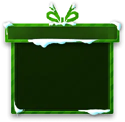 Green Gift Box - gift - decorations - No Background PNG