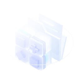 Blue Folder - office - transparent - PNG