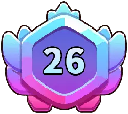 Level 26 Badge - hexagon - Lossless PNG