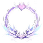 Purple Crystal Wreath - mystical - PNG Images