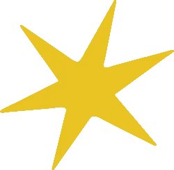 Star Shape - simple - geometric shape - No Background PNG