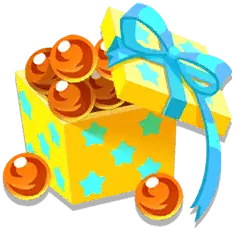 Gift Box - stars - No Background PNG