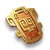 Golden Mask Badge - logo - High Resolution PNG