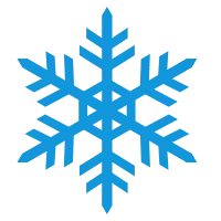 Snowflake - hexagon - Designer Recommended PNG