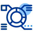 Blue Gear Icon - machinery - Lossless PNG
