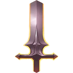 Purple Gold Sword - High Quality PNG