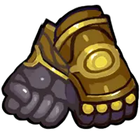 Gold Gauntlets - protection - High Resolution PNG