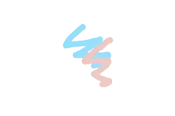 Blue and Pink Abstract Lines - shape - Lossless PNG
