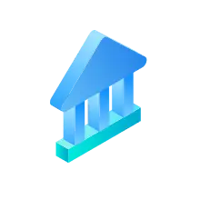Bank Icon - simple - No Background PNG