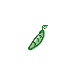 Pea Pod - food - healthy - PNG