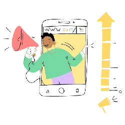 Phone Megaphone Promotion - phone - High Resolution PNG