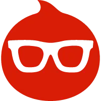 Glasses Flame - logo - Transparent Layer PNG