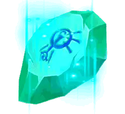 Mystic Crystal Stone - glowing - No Watermark PNG