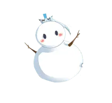 Snowman - cute - toy - Free Download PNG