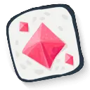Pink Gem - shining - Free PNG