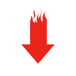 Flaming Arrow - logo - High Resolution PNG