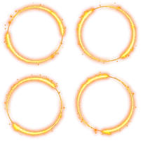 Flame Halo - glowing - PNG Images