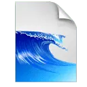 Blue Wave - nature - water - High Resolution PNG