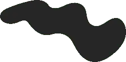Black Irregular Shape - minimalism - art - No Background PNG