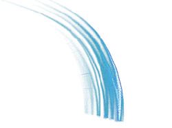 Blue Light Arc - technology - Transparent Background PNG