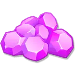 Amethyst Ore - mineral - No Background PNG