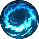Blue Vortex Flame - mystery - High Resolution PNG