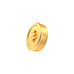 Gold Coin - High Resolution PNG