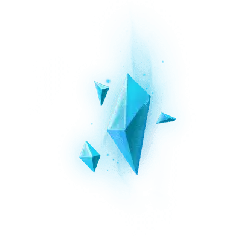 Blue Crystal - shining - Designer's Pick PNG