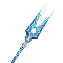 Ice Trident - game - High Resolution PNG