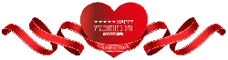 Valentine's Day - ribbon - High Resolution PNG