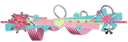 Colorful Hair Accessory - heart shape - No Watermark PNG