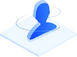 Blue Person Icon - icon - Curated PNG