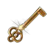 Golden Key - Curated PNG