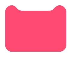Pink Rectangle - icon - Transparent Layer PNG