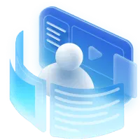 Blue Human Icon - modern - Lossless PNG