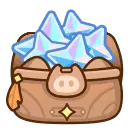 Crystal Chest - game item - No Background PNG
