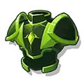 Green Robot - futuristic - Transparent Layer PNG