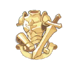 Knight Helmet and Sword Insignia - helmet - Free PNG